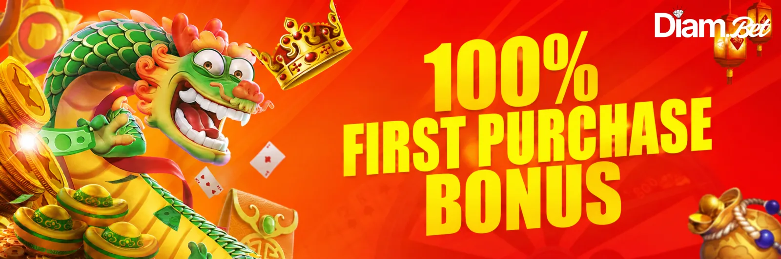 100% First Purchase Bonus