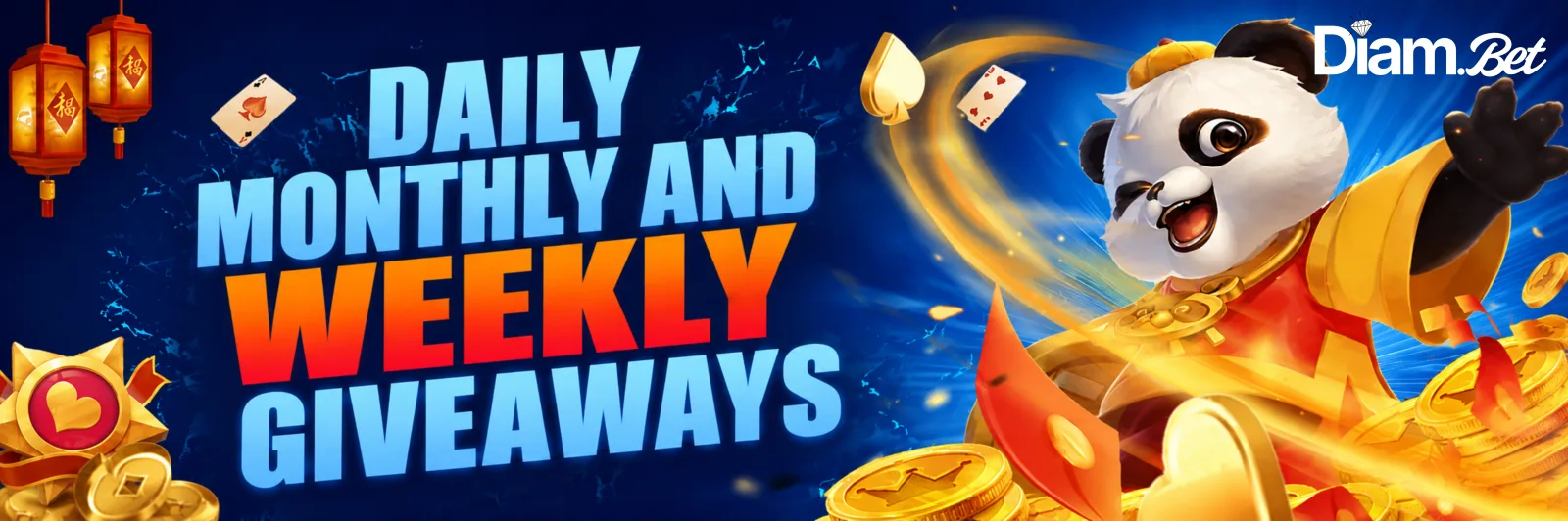 Daily, Monthly and Weekly Giveaways