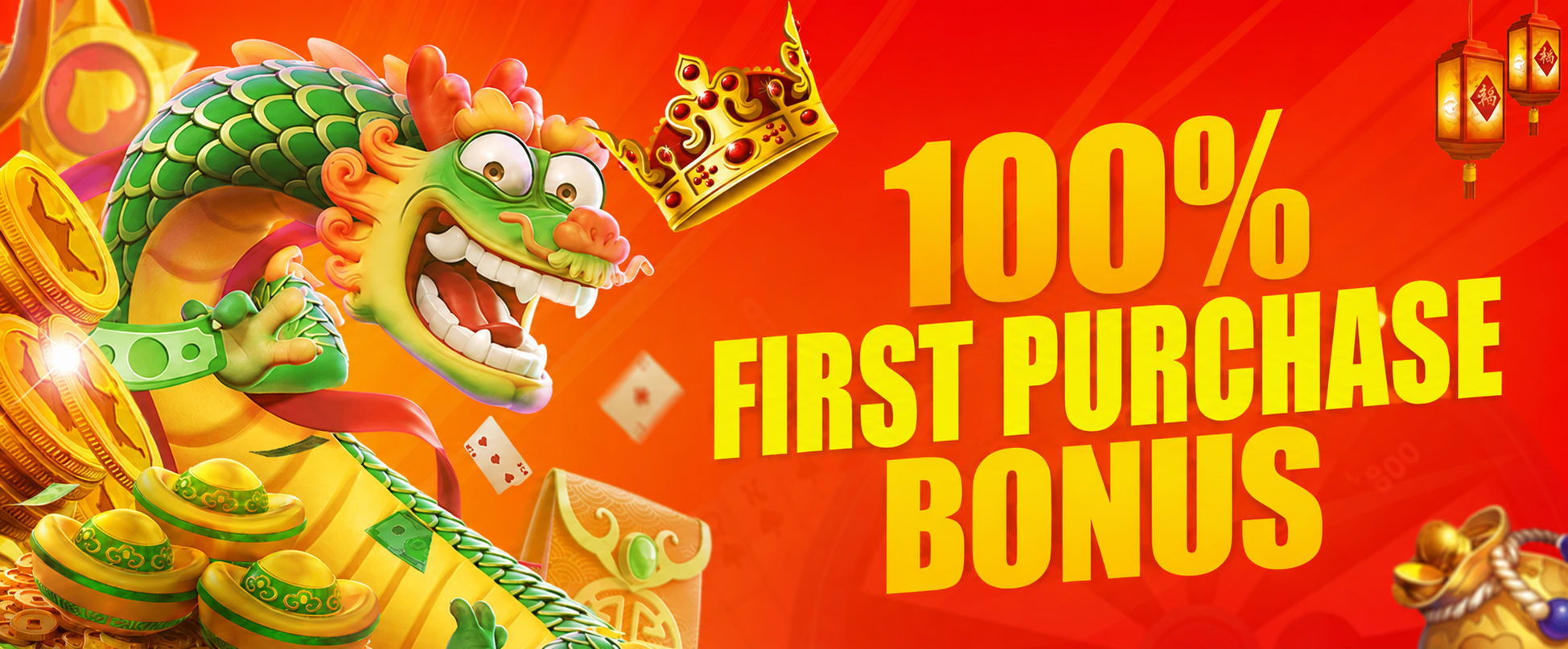100% First Purchase Bonus